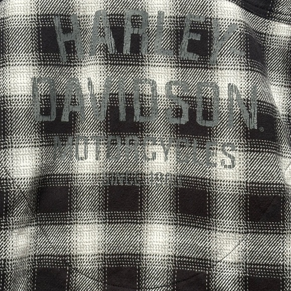 Harley Davidson Mens Reinforced Slim Fit Riding Shirt Jacket Size Small - Picture 10 of 10